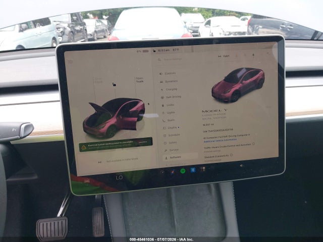 Aukcja sprzedaży 2025 Tesla Model Y Long Range Dual Motor All-wheel Drive, vin: 7SAYGDEE5SA358726, numer aukcji: 45461036