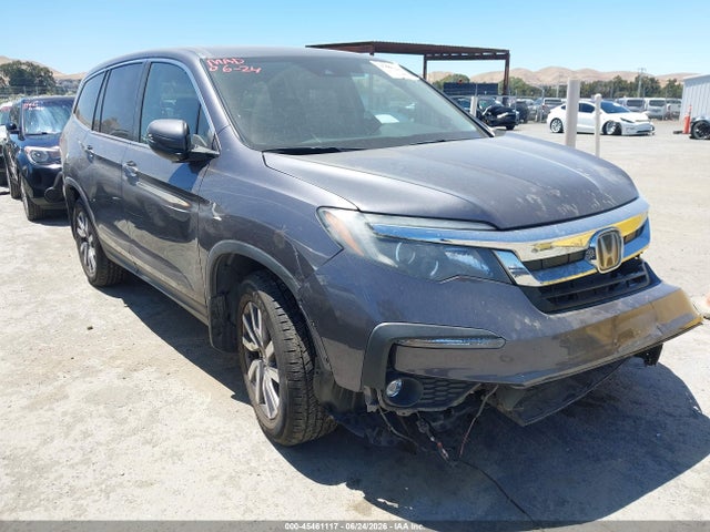 Honda Pilot 2wd Ex-l 2021 5FNYF5H58MB046178 головне зображення