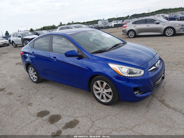 45461218 :رقم المزاد ، KMHCU4AE2EU601473 vin ، 2014 Hyundai Accent Gls مزاد بيع