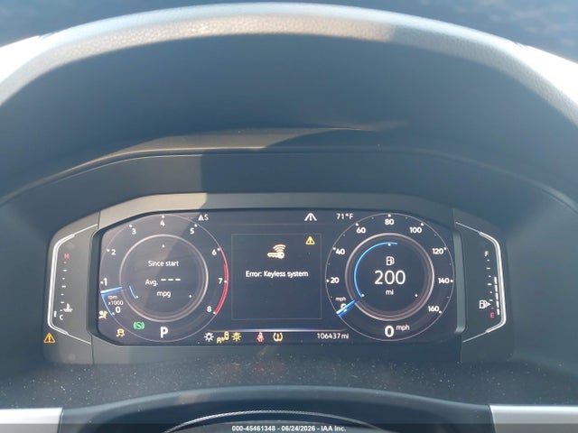 1V2ME2CA8LC208101 Volkswagen Atlas Cross Sport 3.6l V6 Sel