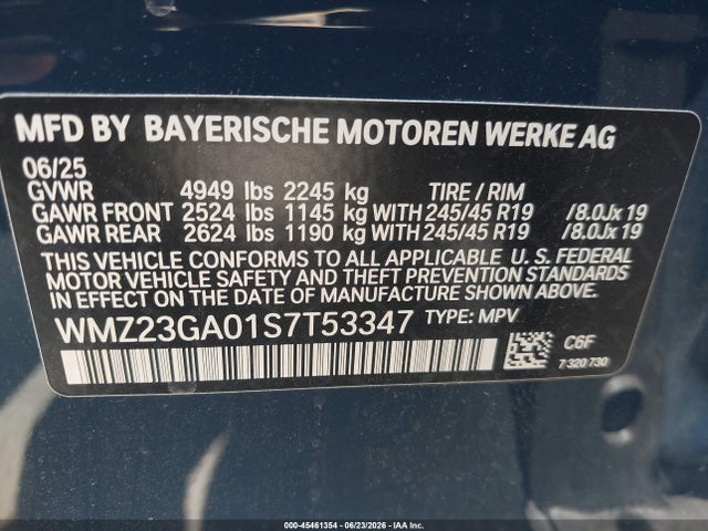 Mini Countryman Cooper S 2025 WMZ23GA01S7T53347 Image 9