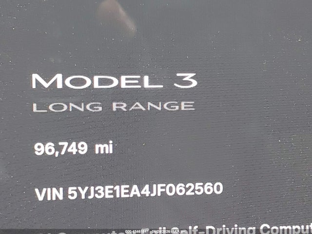 Tesla Model 3 Long Range/mid Range 2018 5YJ3E1EA4JF062560 Image 16