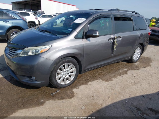 45461559 :رقم المزاد ، 5TDYK3DC7FS531642 vin ، 2015 Toyota Sienna Limited Premium 7 Passenger مزاد بيع