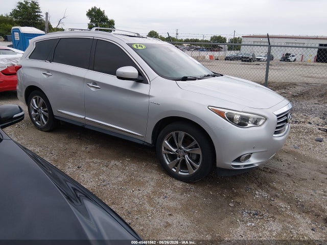 Aukcja sprzedaży 2014 Infiniti Qx60 Hybrid, vin: 5N1CL0MN9EC527580, numer aukcji: 45461562