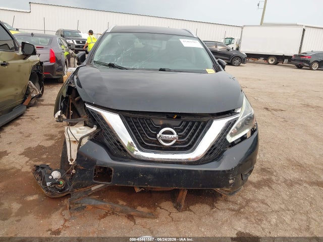2018 Nissan Murano Sl მანქანა იყიდება აუქციონზე, vin: 5N1AZ2MH6JN110637, აუქციონის ნომერი: 45461587