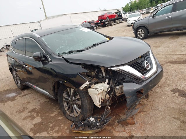 2018 Nissan Murano Sl მანქანა იყიდება აუქციონზე, vin: 5N1AZ2MH6JN110637, აუქციონის ნომერი: 45461587