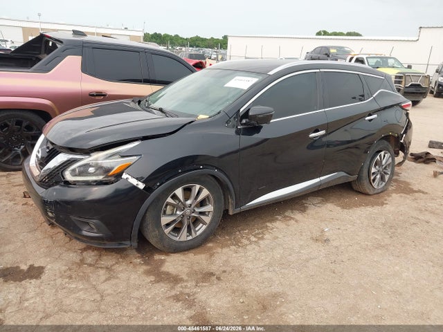 2018 Nissan Murano Sl მანქანა იყიდება აუქციონზე, vin: 5N1AZ2MH6JN110637, აუქციონის ნომერი: 45461587