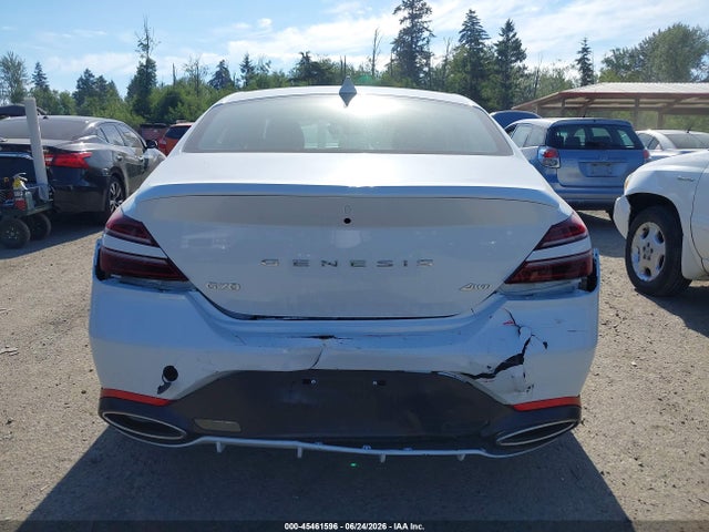 Auction sale of the 2026 Genesis G70 2.5t Awd, vin: KMTG64SC7TU170432, lot number: 45461596
