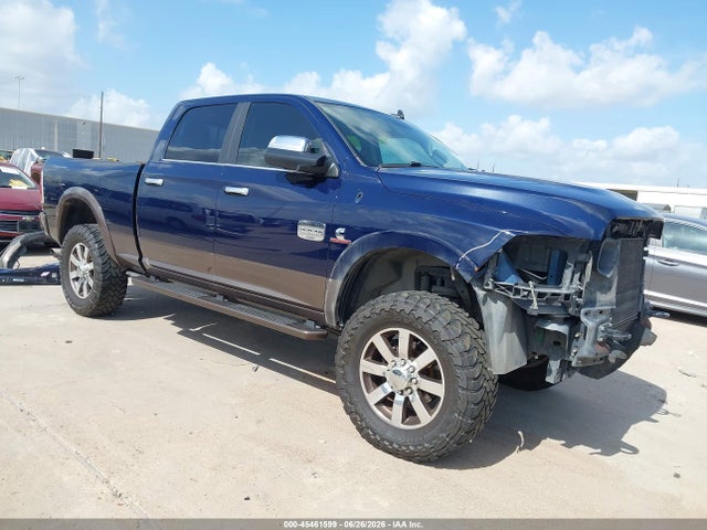 45461599 :رقم المزاد ، 3C6UR5GL7JG367910 vin ، 2018 Ram 2500 Longhorn  4x4 6'4 Box مزاد بيع