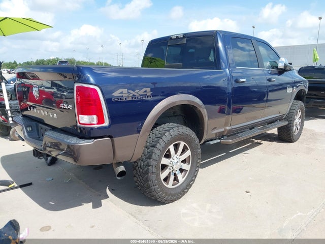 45461599 :رقم المزاد ، 3C6UR5GL7JG367910 vin ، 2018 Ram 2500 Longhorn  4x4 6'4 Box مزاد بيع