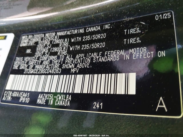 Lexus Nx 350h Premium 2025 2T2GKCEZ9SC048263 Image 9