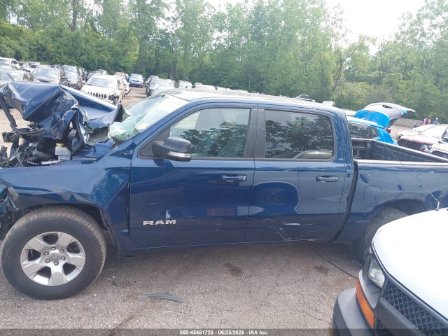 Продаж на аукціоні авто 2022 Ram 1500 Big Horn  4x4 5'7 Box, vin: 1C6SRFFT2NN215223, номер лоту: 45461726