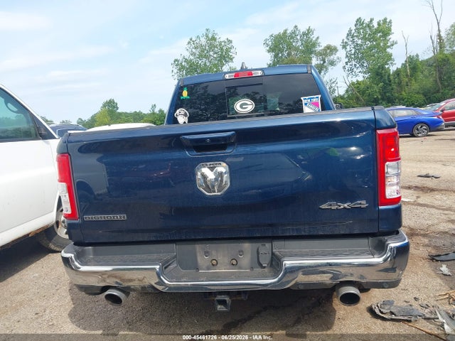 Auction sale of the 2022 Ram 1500 Big Horn  4x4 5'7 Box, vin: 1C6SRFFT2NN215223, lot number: 45461726