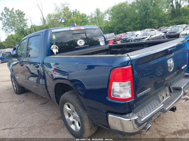 Продаж на аукціоні авто 2022 Ram 1500 Big Horn  4x4 5'7 Box, vin: 1C6SRFFT2NN215223, номер лоту: 45461726