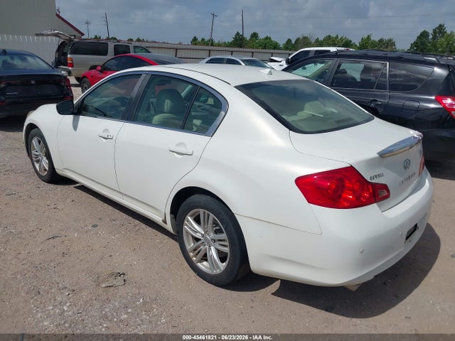 Aukcja sprzedaży 2013 Infiniti G37x, vin: JN1CV6AR7DM757977, numer aukcji: 45461821