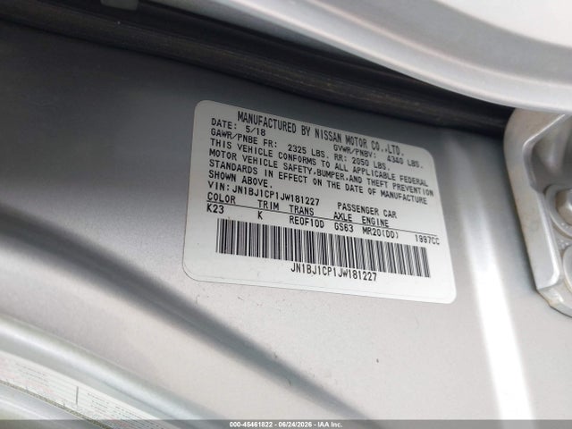 JN1BJ1CP1JW181227 Nissan Rogue Sport Sv