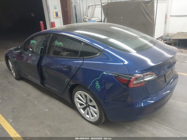 Tesla Model 3 Standard Range Plus Rear-wheel Drive 2021 5YJ3E1EA7MF870499 Image 3