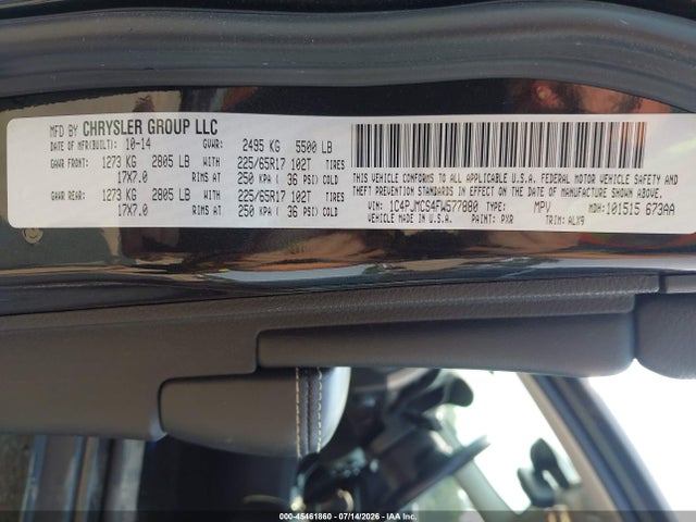 Jeep Cherokee Latitude 2015 1C4PJMCS4FW577880 Image 9