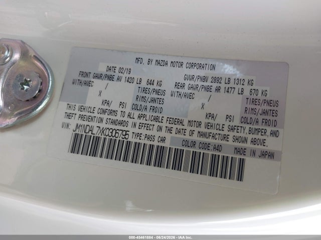 Mazda Mx-5 Miata Rf Club 2019 JM1NDAL7XK0306795 Image 9