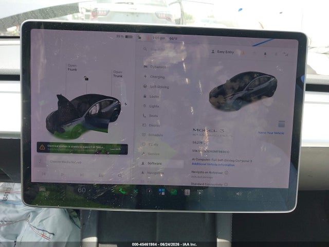 Tesla Model 3 Standard Range Plus Rear-wheel Drive 2021 5YJ3E1EA0MF963610 Image 7