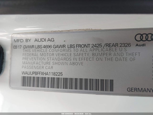 Audi A3 Sportback E-tron Premium 2017 WAUUPBFFXHA118225 Image 9