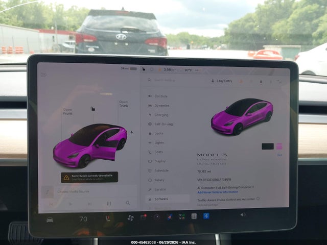 Aukcja sprzedaży 2020 Tesla Model 3 Long Range Dual Motor All-wheel Drive, vin: 5YJ3E1EB6LF735019, numer aukcji: 45462038