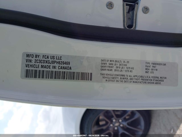 Dodge Charger Scat Pack 2023 2C3CDXGJ8PH639469 Image 9