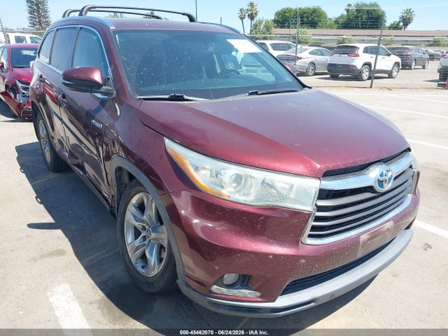 5TDDCRFH9GS016439 Toyota Highlander Hybrid Limited