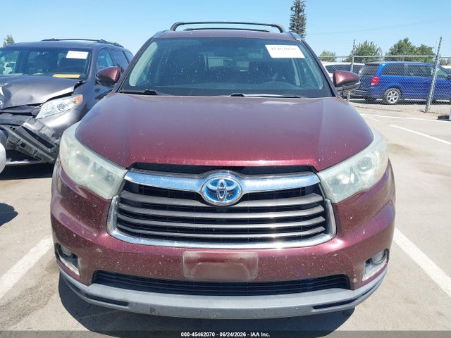 5TDDCRFH9GS016439 Toyota Highlander Hybrid Limited