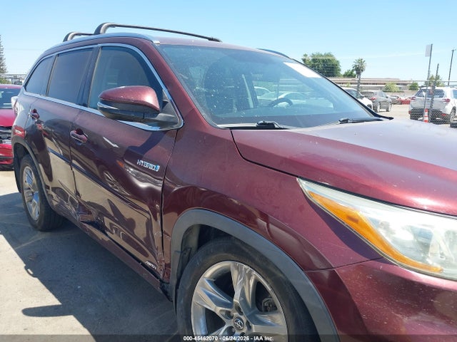 5TDDCRFH9GS016439 Toyota Highlander Hybrid Limited