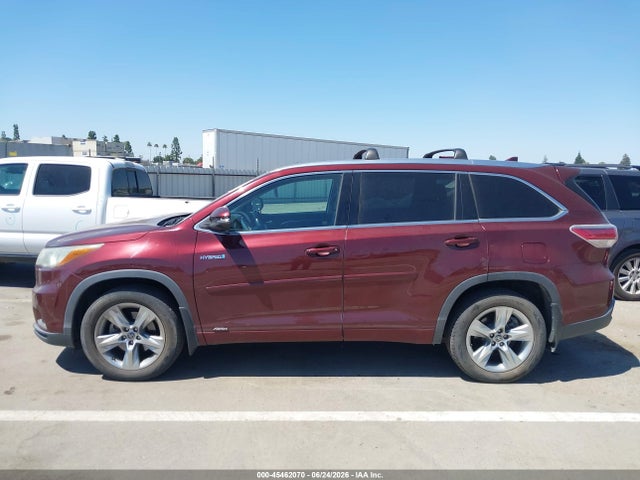 5TDDCRFH9GS016439 Toyota Highlander Hybrid Limited