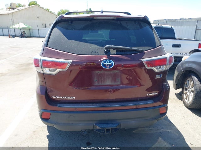 5TDDCRFH9GS016439 Toyota Highlander Hybrid Limited