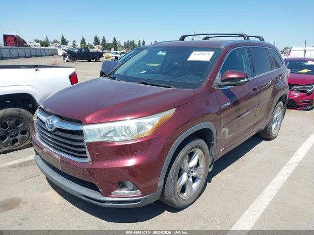 5TDDCRFH9GS016439 Toyota Highlander Hybrid Limited