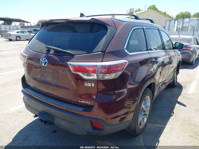 5TDDCRFH9GS016439 Toyota Highlander Hybrid Limited