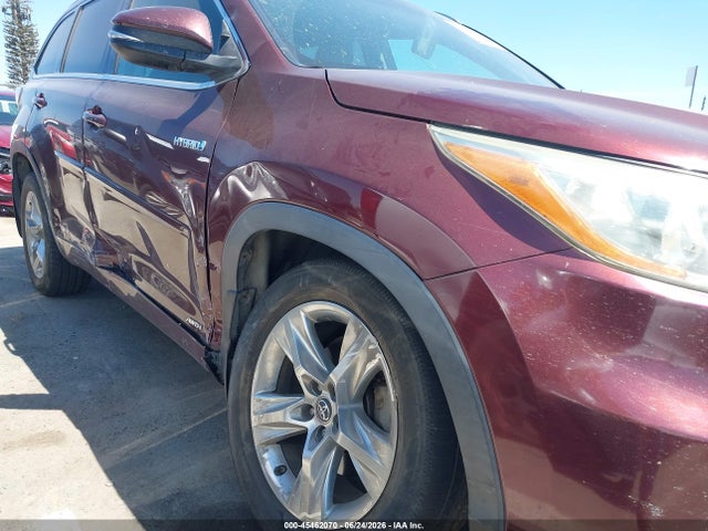 5TDDCRFH9GS016439 Toyota Highlander Hybrid Limited