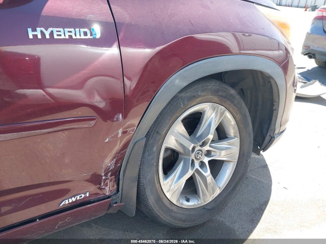 5TDDCRFH9GS016439 Toyota Highlander Hybrid Limited