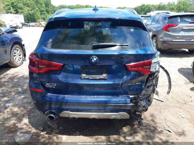 Продаж на аукціоні авто 2021 Bmw X3 Xdrive30i, vin: 5UXTY5C01M9G83926, номер лоту: 45462092