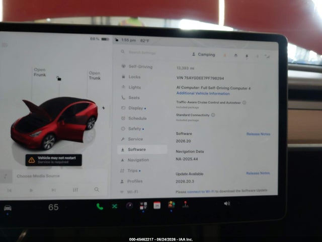 7SAYGDEE7PF798294 Tesla Model Y Awd/long Range Dual Motor All-wheel Drive