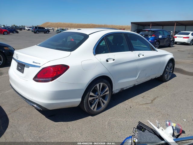 Auction sale of the 2020 Mercedes-benz C 300 4matic, vin: WDDWF8EB7LR556149, lot number: 45462226