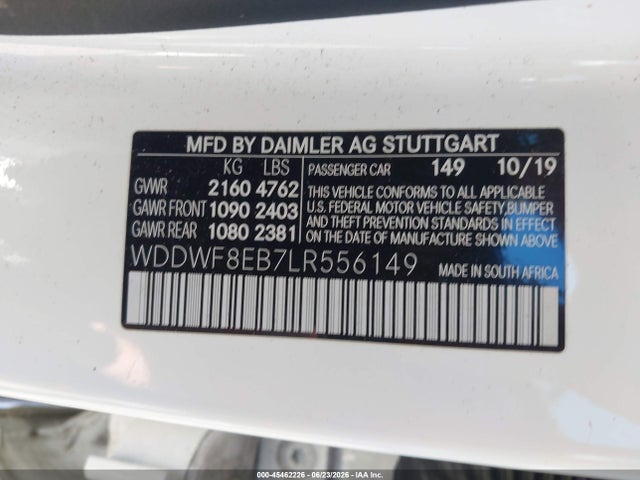 Mercedes-Benz C 300 4matic 2020 WDDWF8EB7LR556149 Image 9