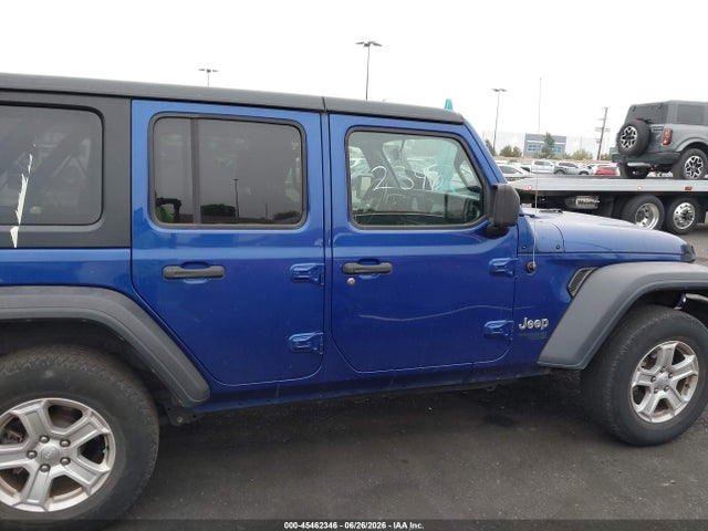 45462346 :رقم المزاد ، 1C4HJXDGXKW602663 vin ، 2019 Jeep Wrangler Unlimited Sport S 4x4 مزاد بيع
