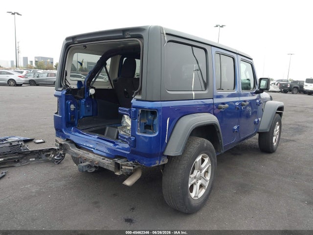45462346 :رقم المزاد ، 1C4HJXDGXKW602663 vin ، 2019 Jeep Wrangler Unlimited Sport S 4x4 مزاد بيع