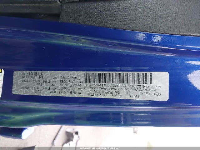45462346 :رقم المزاد ، 1C4HJXDGXKW602663 vin ، 2019 Jeep Wrangler Unlimited Sport S 4x4 مزاد بيع