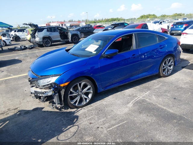 45462414 :رقم المزاد ، 19XFC2F81LE008758 vin ، 2020 Honda Civic Sport مزاد بيع