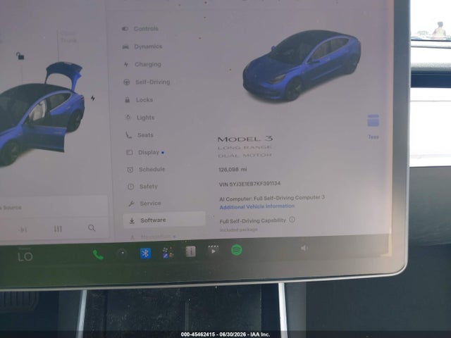 Aukcja sprzedaży 2019 Tesla Model 3 Long Range/performance, vin: 5YJ3E1EB7KF391134, numer aukcji: 45462415
