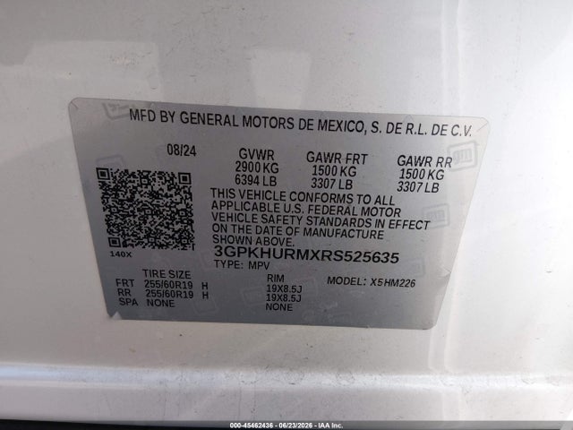 Honda Prologue Ex 2024 3GPKHURMXRS525635 Image 9