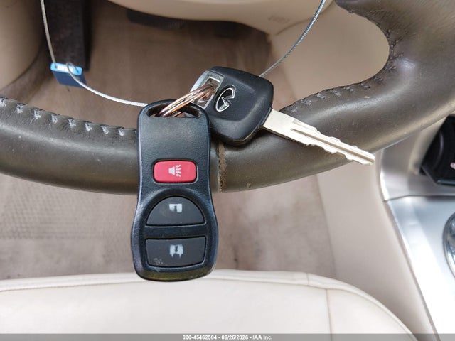 45462504 :رقم المزاد ، JNRAS08U96X104119 vin ، 2006 Infiniti Fx35 مزاد بيع