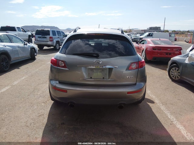 45462504 :رقم المزاد ، JNRAS08U96X104119 vin ، 2006 Infiniti Fx35 مزاد بيع