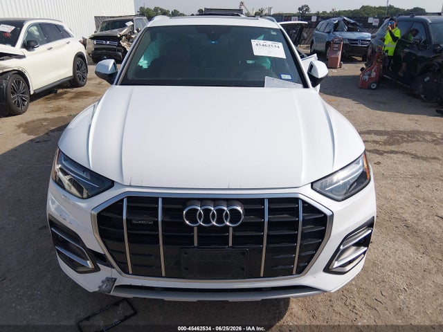 Продаж на аукціоні авто 2021 Audi Q5 Premium 45 Tfsi Quattro S Tronic, vin: WA1AAAFY8M2037712, номер лоту: 45462534