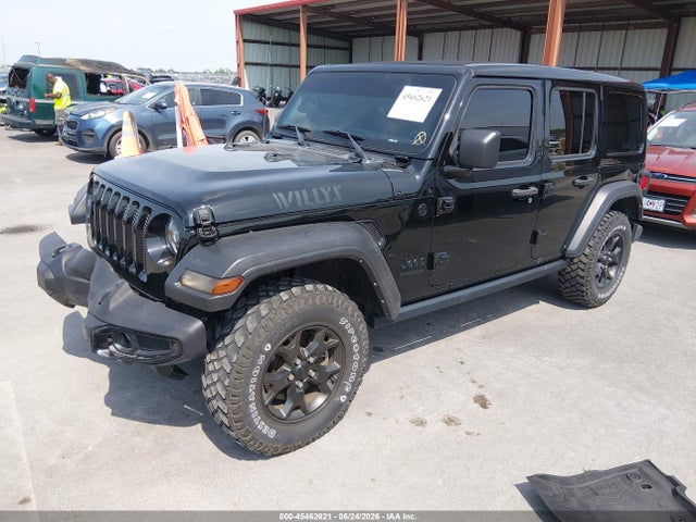 Продаж на аукціоні авто 2022 Jeep Wrangler Unlimited Willys 4x4, vin: 1C4HJXDN1NW235090, номер лоту: 45462621